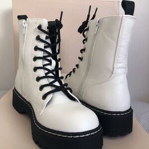 Sincerely Jules Harley Combat Boots Size 8